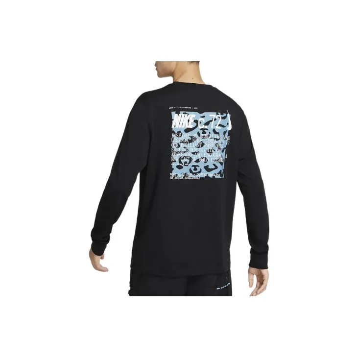 Nike T Shirts Men Black-1