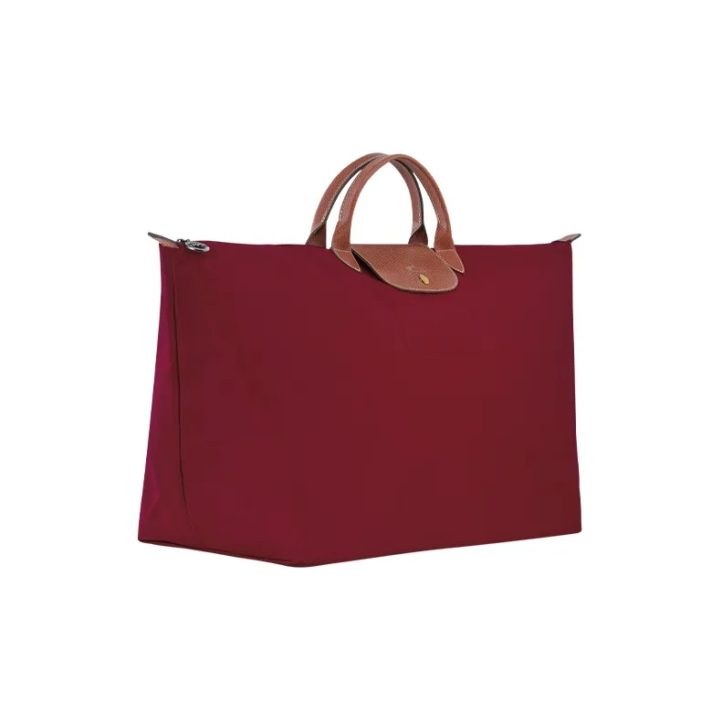 LONGCHAMP Le Pliage Canvas Portable Travel Bag Extra Large Men's Red-1