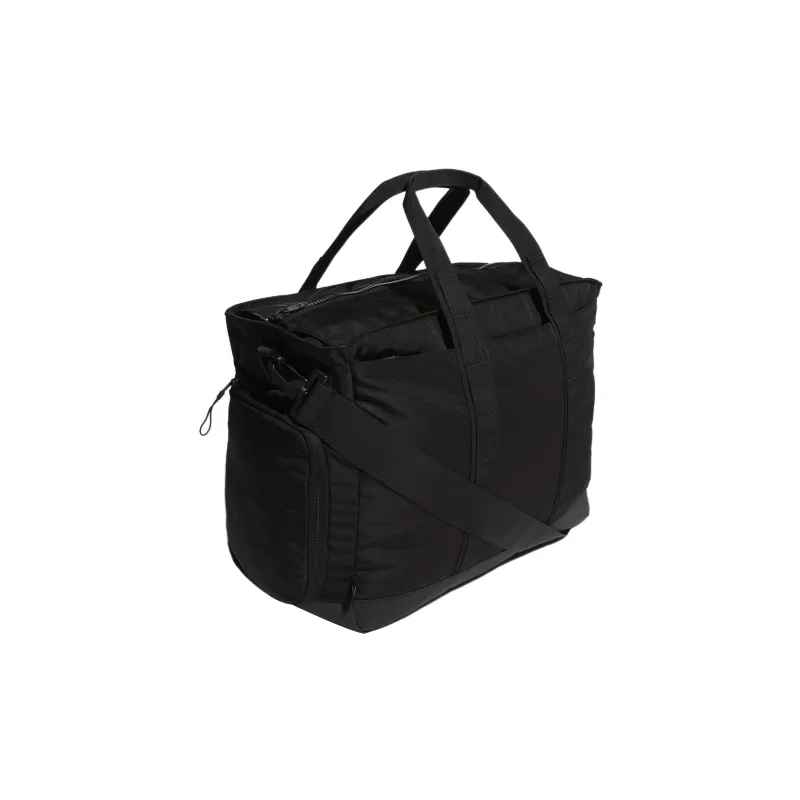 Adidas Recycled Nylon Golf Equipment Bag Handbag Shoulder Bag Crossbody Bag Gym Bag Travel Bag 40.75L Men's Black-1