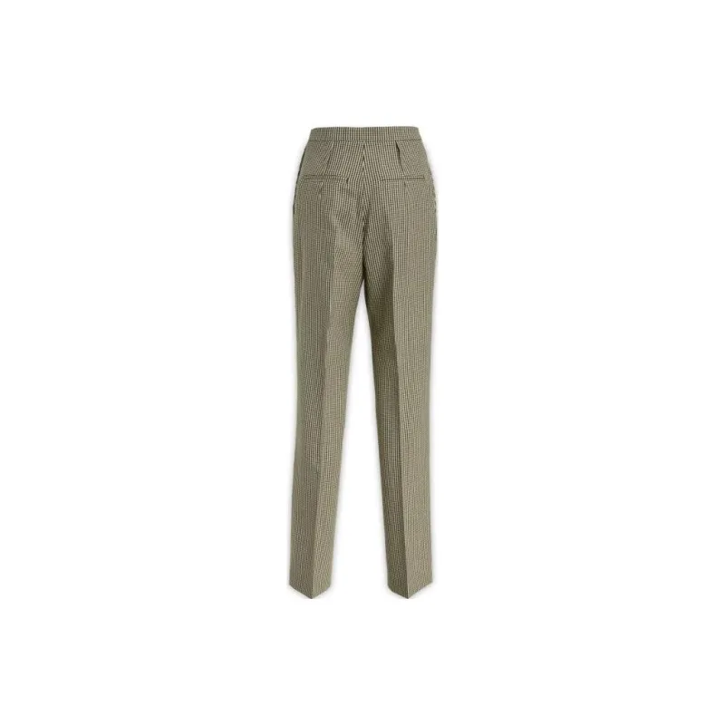FENDI FW22 Casual Pants Women's Beige Yellow-1