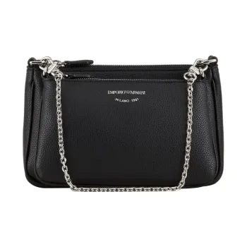 EMPORIO ARMANI Polyurethane Handbag, Shoulder Bag, Crossbody Bag Mini Women's Black