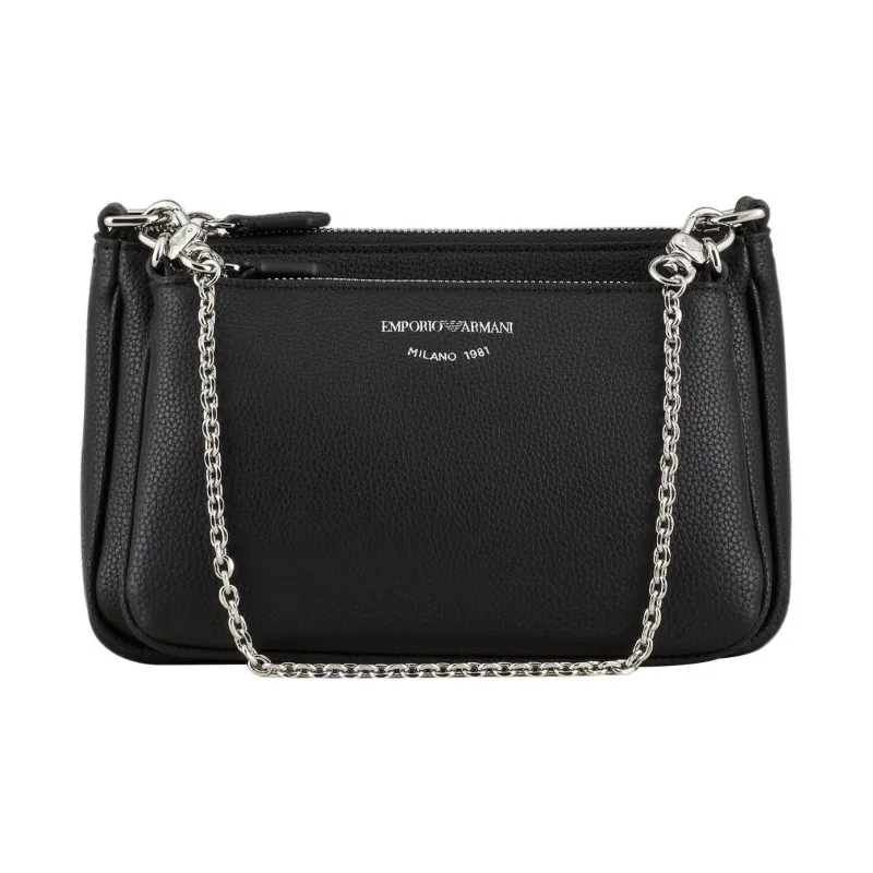 EMPORIO ARMANI Polyurethane Handbag, Shoulder Bag, Crossbody Bag Mini Women's Black-0