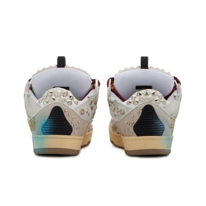 Lanvin Curb Sneaker Graffiti-4