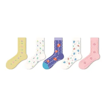 JKN Unisex Mid-Calf Socks
