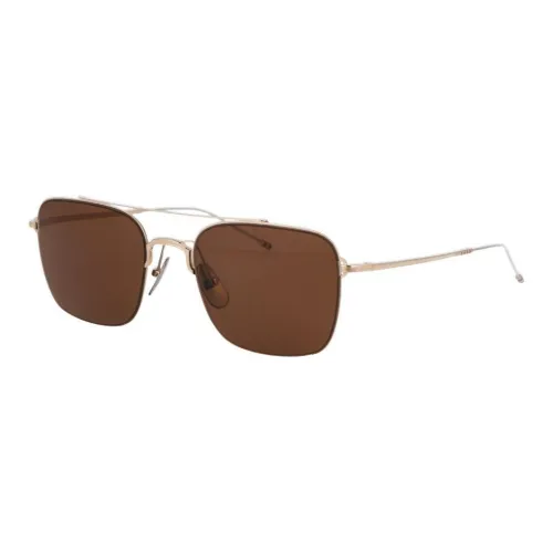 THOM BROWNE Sunglasses Unisex Brown