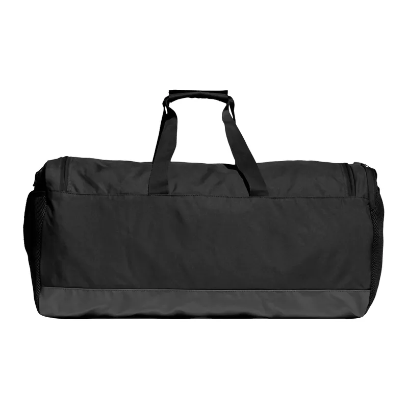 Adidas Polyester Handbag Shoulder Bag Crossbody Bag Gym Bag Large Size Unisex Black-2