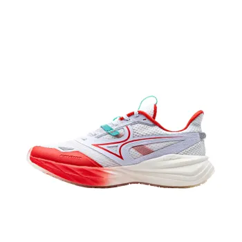 HEALTH KMR Low Top Running Shoes Unisex White Red