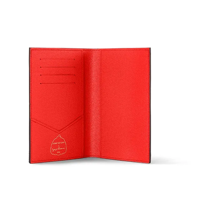 LOUIS VUITTON X Yayoi Kusama Passport Cover Monogram Multicolor-3