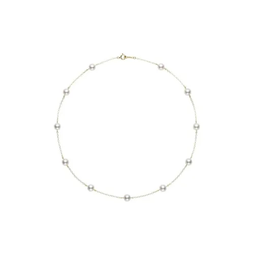 MIKIMOTO Necklaces Women's Gold