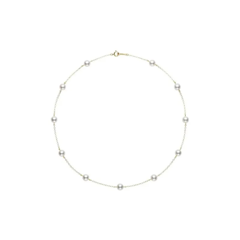MIKIMOTO Necklaces Women's Gold-0