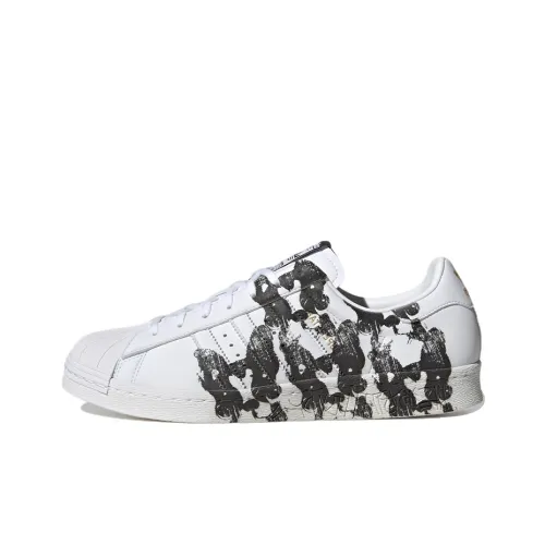 Adidas Originals Superstar 80s X Han Meilin 'White Black'