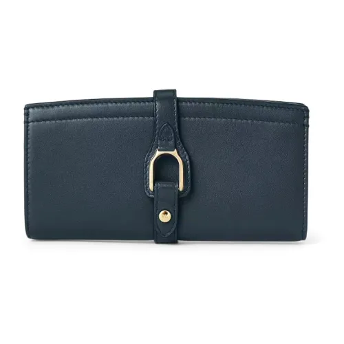 Polo Ralph Lauren Welington Calfskin Wallet Women's Marine Blue