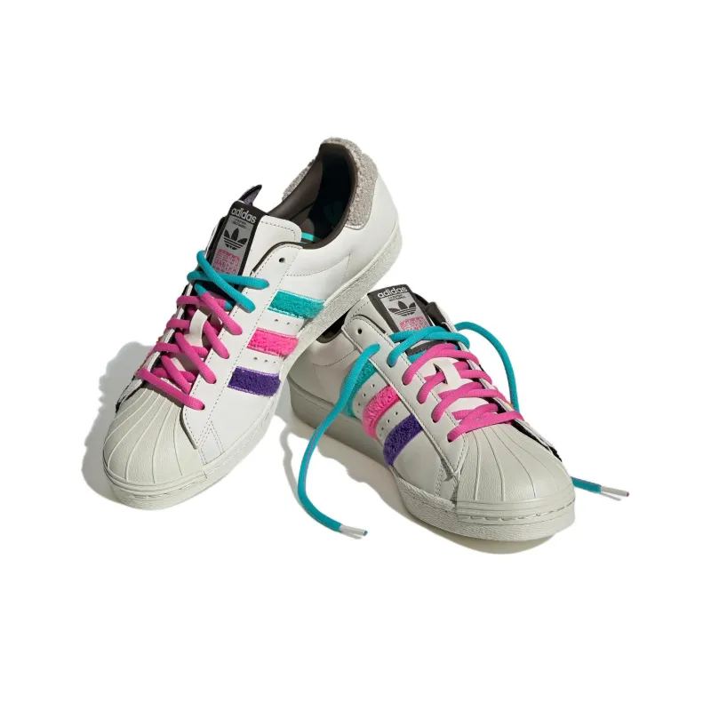 Adidas Originals Superstar 80s X Han Meilin 'White Black Pink'-3