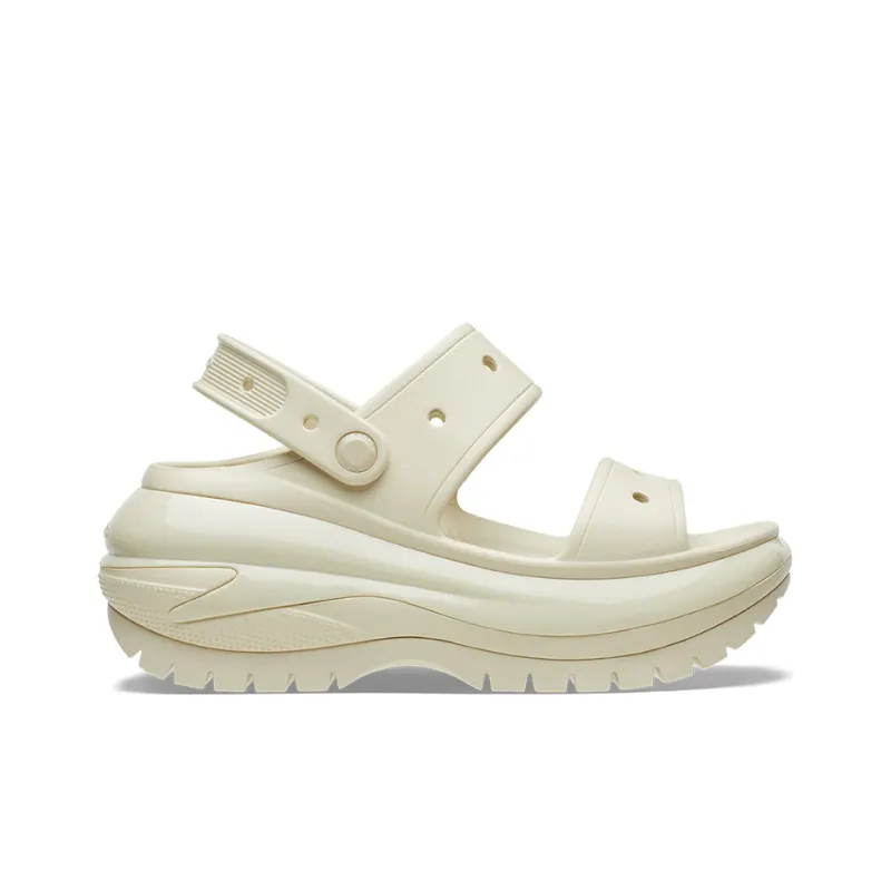 Crocs Mega Crush Sandal Bone Women's-1