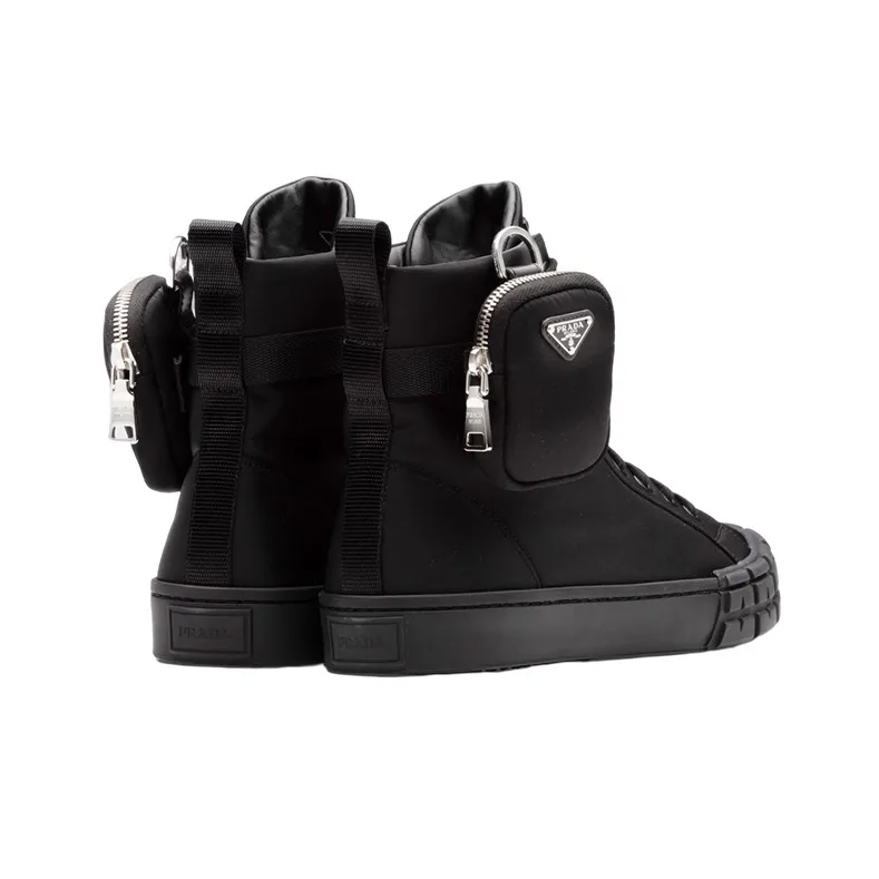 PRADA Wheel Re-Nylon High 'Black'-3