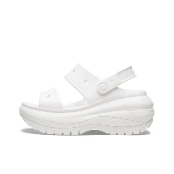 Crocs Mega Crush Sandal White Women's