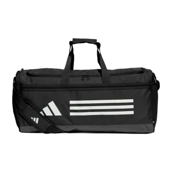 Adidas Polyester Handbag Shoulder Bag Crossbody Bag Gym Bag Large Size Unisex Black