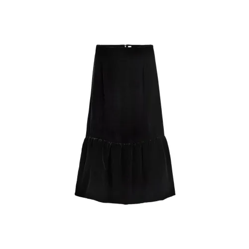 TOTEME Casual Long Skirts Women's Black