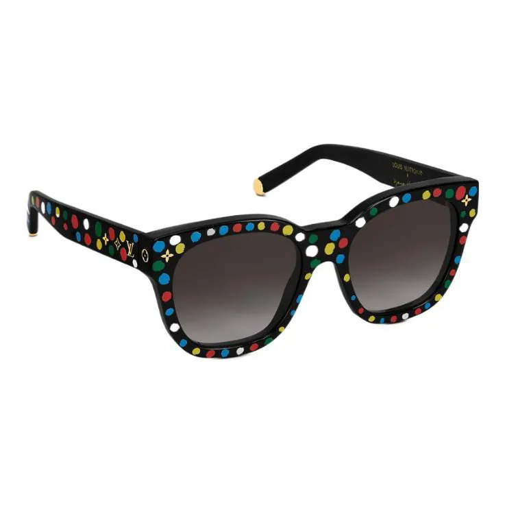 LOUIS VUITTON X Yayoi Kusama My Monogram Square Painted Dots Sunglasses-1
