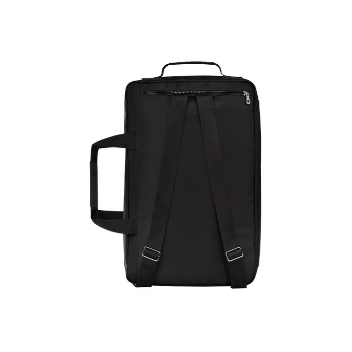 LONGCHAMP Le Pliage Energy Cow Leather Trim Portable Backpack Travel Bag Small Size Men's Black-2
