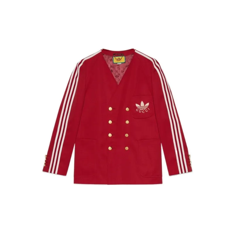 Adidas Originals X GUCCI Business Suits Men Red - Cheap Rcj