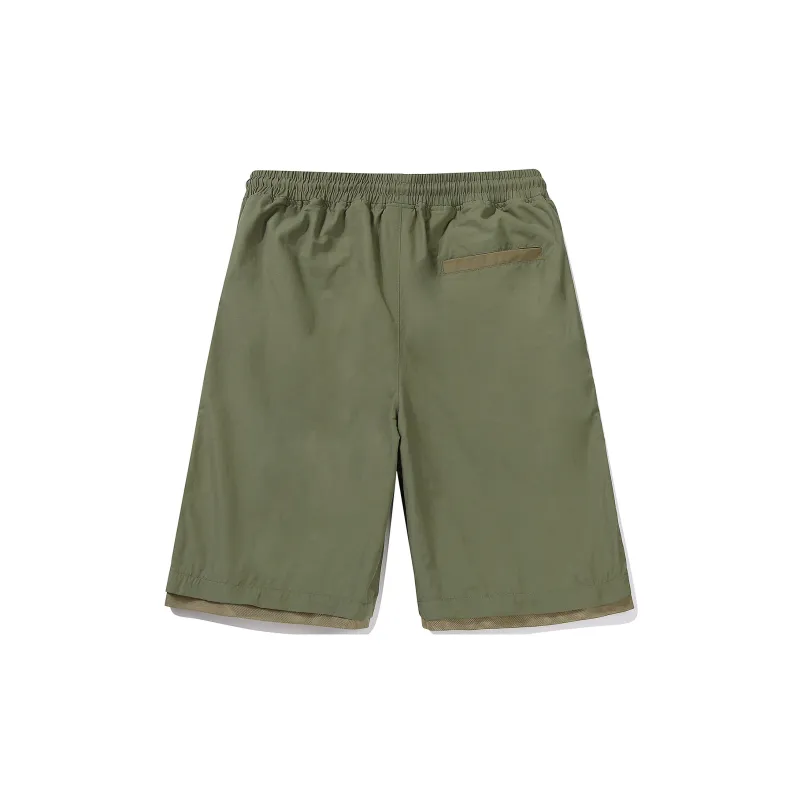 Guuka Casual Shorts Men Army Green-1