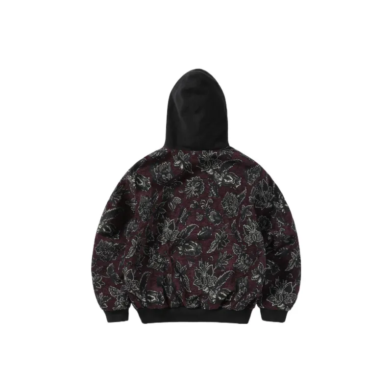 Thisisneverthat Jackets Unisex Dark Purple Red-1