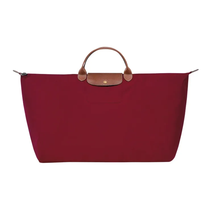 LONGCHAMP Le Pliage Canvas Portable Travel Bag Extra Large Men's Red-0