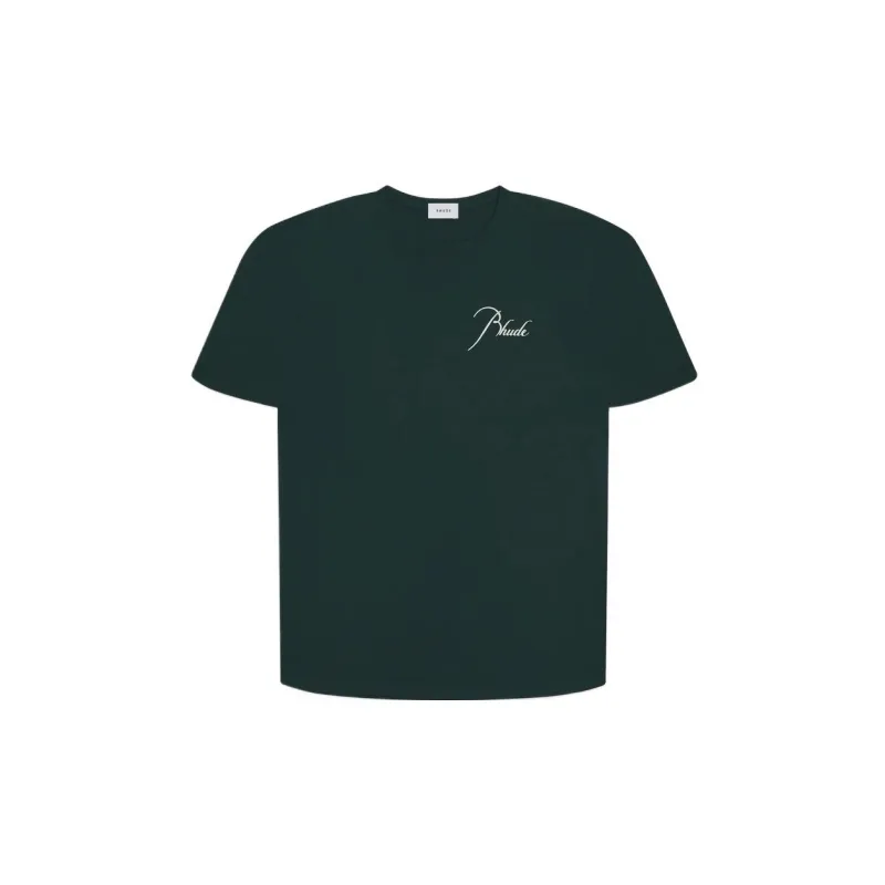 RHUDE T-Shirts Men Green-0