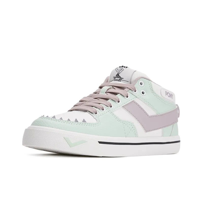 PONY Atop Skateboard Shoes Unisex Light Green-2