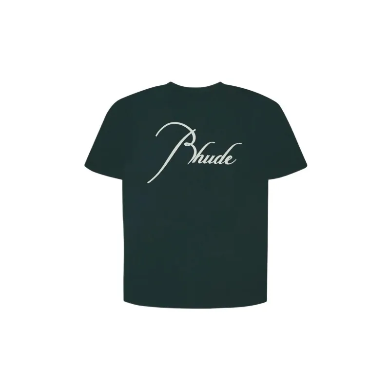RHUDE T-Shirts Men Green-1