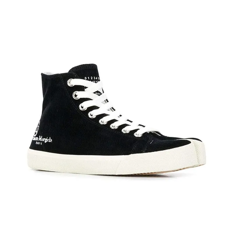 Maison Margiela Tabi Stylish Skateboarding Shoes Women's Black-2
