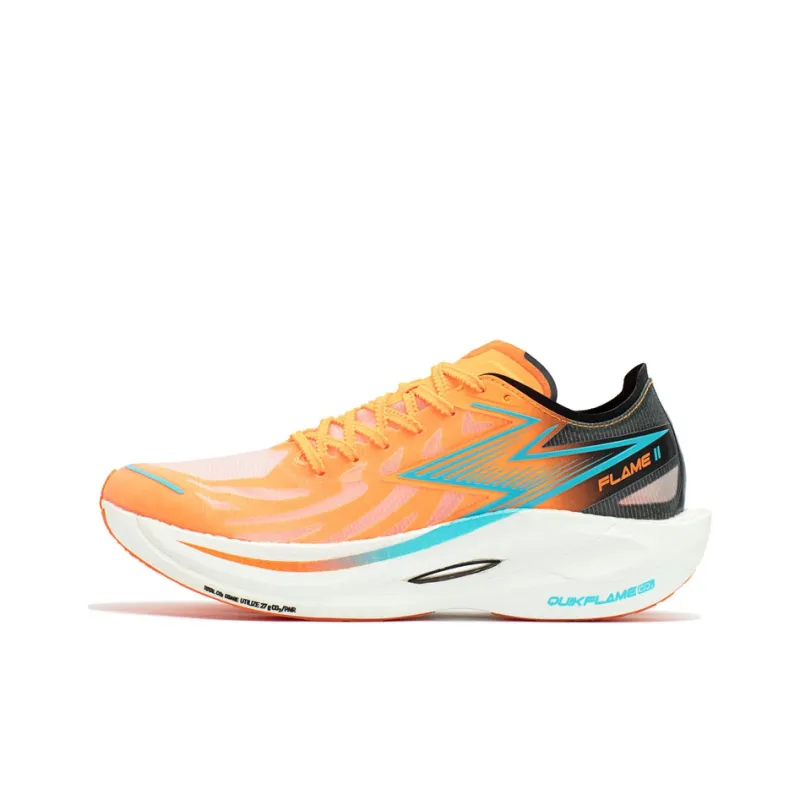 361° Feiran 2 Low Top Running Shoes Men's Fluorescent Orange-0