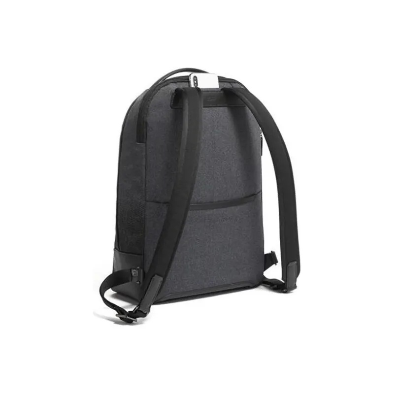 TUMI TUMI-Harrison Leather Backpack Regular Men's Carbon Gray-2