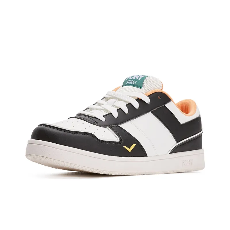 PONY Street Series Low Top Skateboard Shoes Unisex Black-2