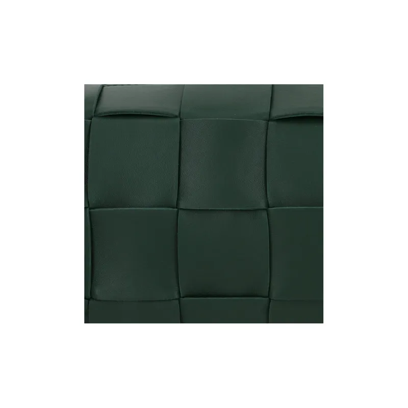 Bottega Veneta Brick Cassette Shoulder Bag Maxi Intrecciato Raintree-3