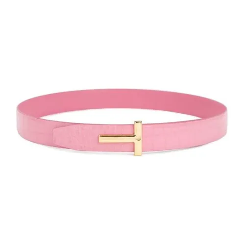 TOM FORD Leather Belts Women's Pink