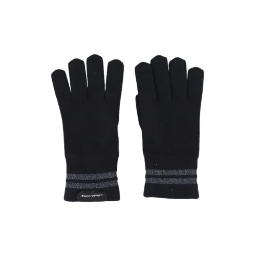 Canada Goose Knit Gloves Unisex Black