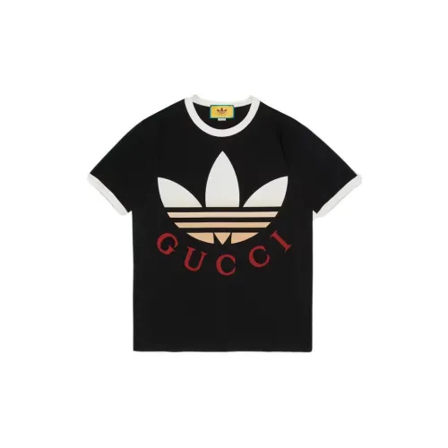 Adidas X GUCCI T-Shirts Men Black