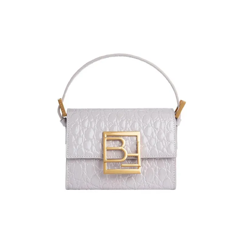 By Far Fran Crocodile-embossed Tote Bag-0