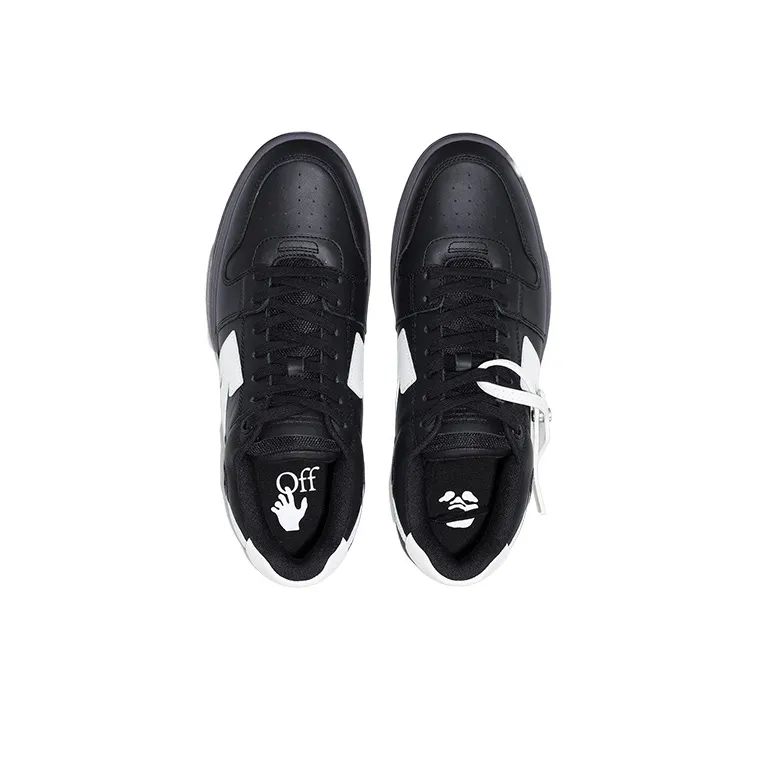 OFF WHITE Out Of Office Ooo Low Tops Black Gray White FW21-3