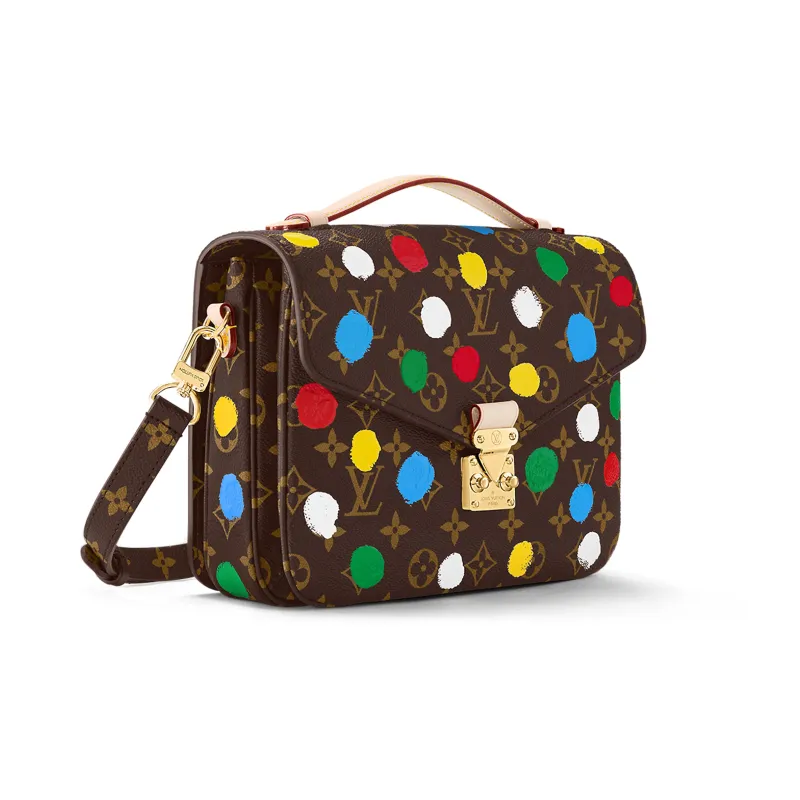 LOUIS VUITTON X Yayoi Kusama Pochette Metis Monogram Multicolor-2