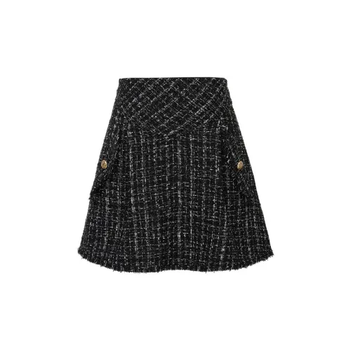 D'zzit Casual Short Skirts Women's Black