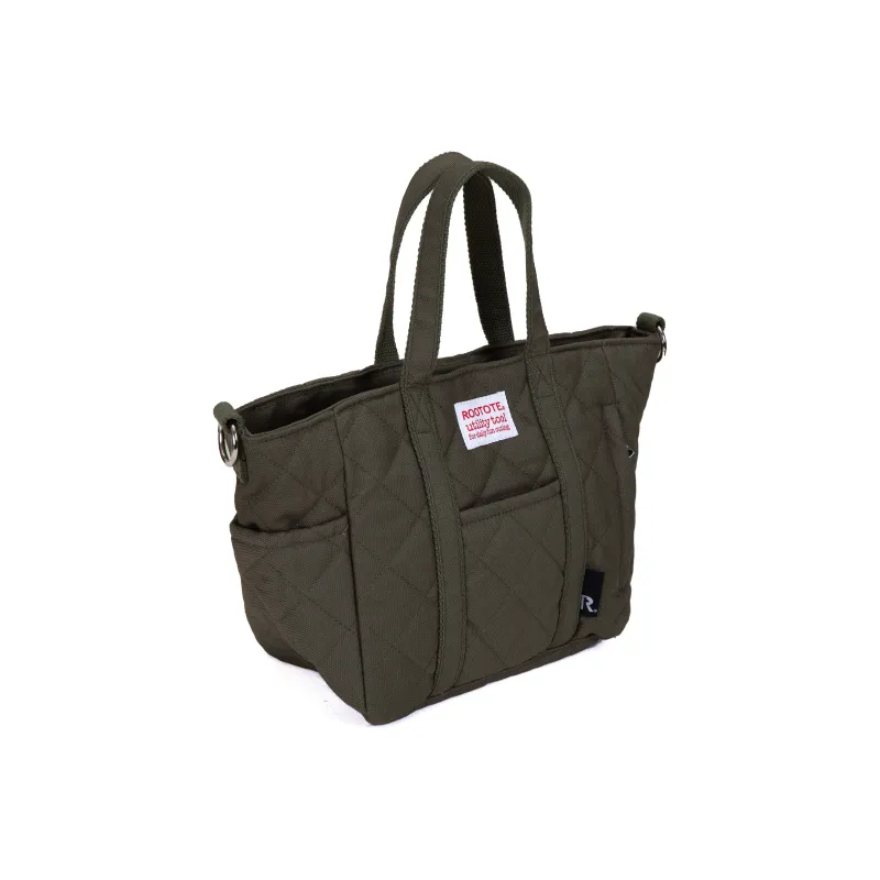 ROOTOTE Cotton Shoulder Bag, Crossbody Bag, Handbag Regular Women's Gray/Green/Red/Black-9