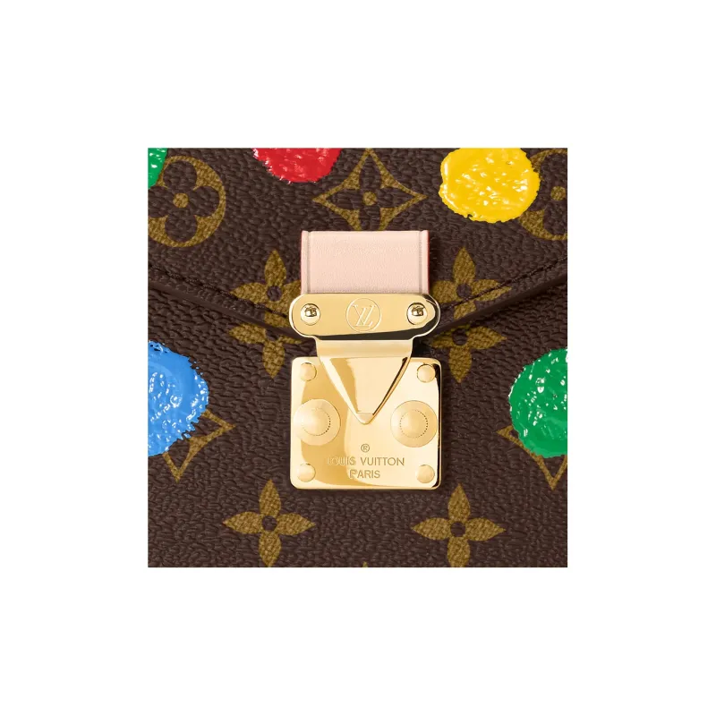 LOUIS VUITTON X Yayoi Kusama Pochette Metis Monogram Multicolor-5