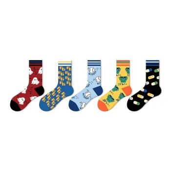 JKN Unisex Mid-Calf Socks