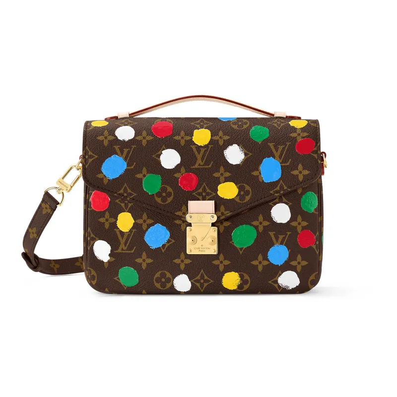 LOUIS VUITTON X Yayoi Kusama Pochette Metis Monogram Multicolor-0