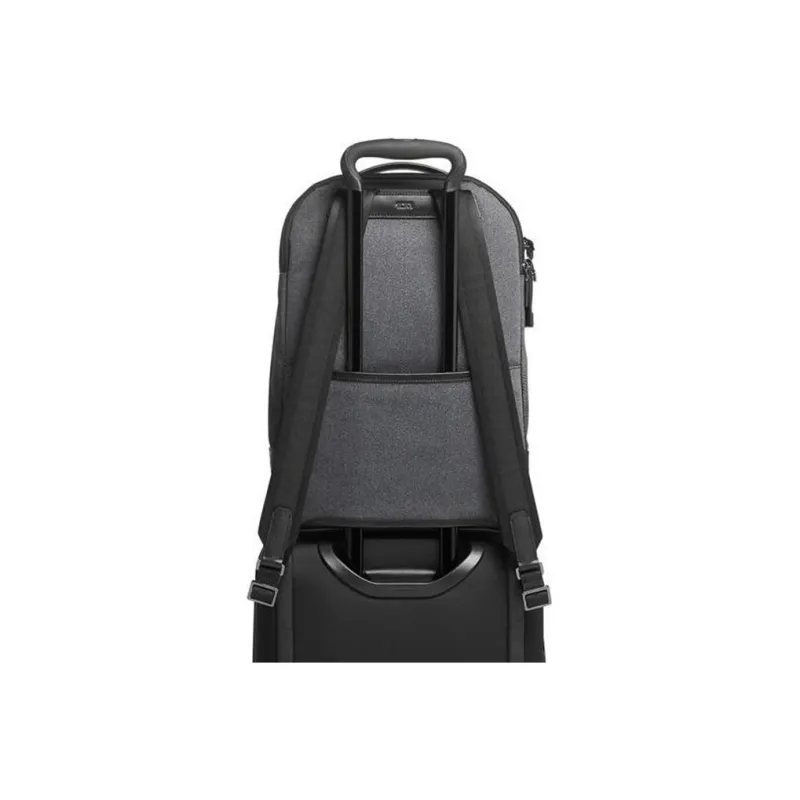 TUMI TUMI-Harrison Leather Backpack Regular Men's Carbon Gray-3
