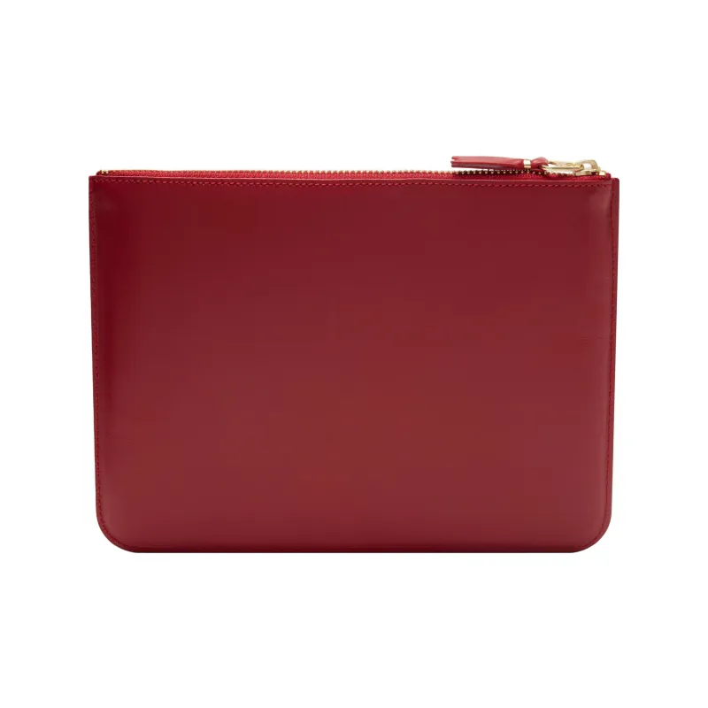 CDG Cow Leather Wallet Regular Men's Red-2