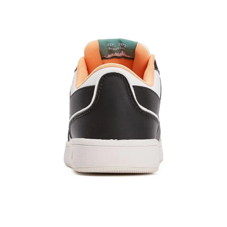 PONY Street Series Low Top Skateboard Shoes Unisex Black-4